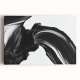Bold Abstract Wall Art Collection – Expressive Black Brush Strokes