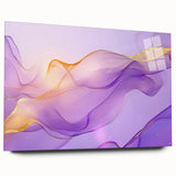 Premium Abstract Canvas Prints – Purple & Gold Luxury Wall Art