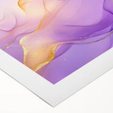 Premium Abstract Canvas Prints – Purple & Gold Luxury Wall Art