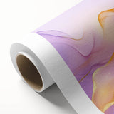 Premium Abstract Canvas Prints – Purple & Gold Luxury Wall Art