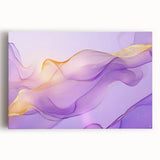 Premium Abstract Canvas Prints – Purple & Gold Luxury Wall Art