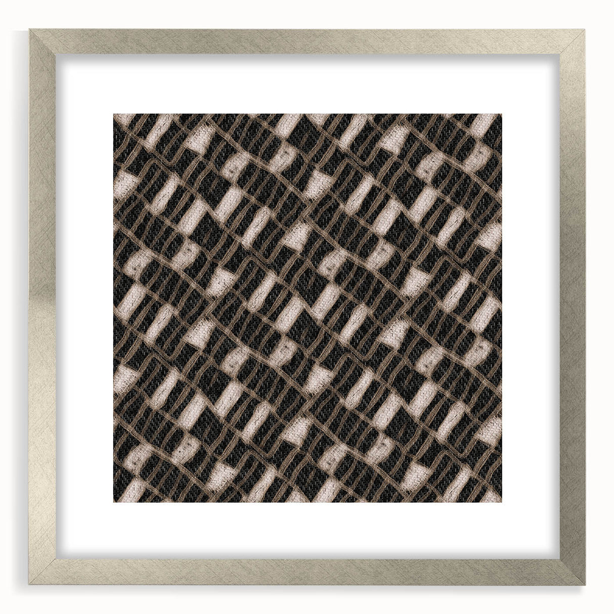 Minimalist Wall Decor – Geometric Earth Tone Abstract Art Print