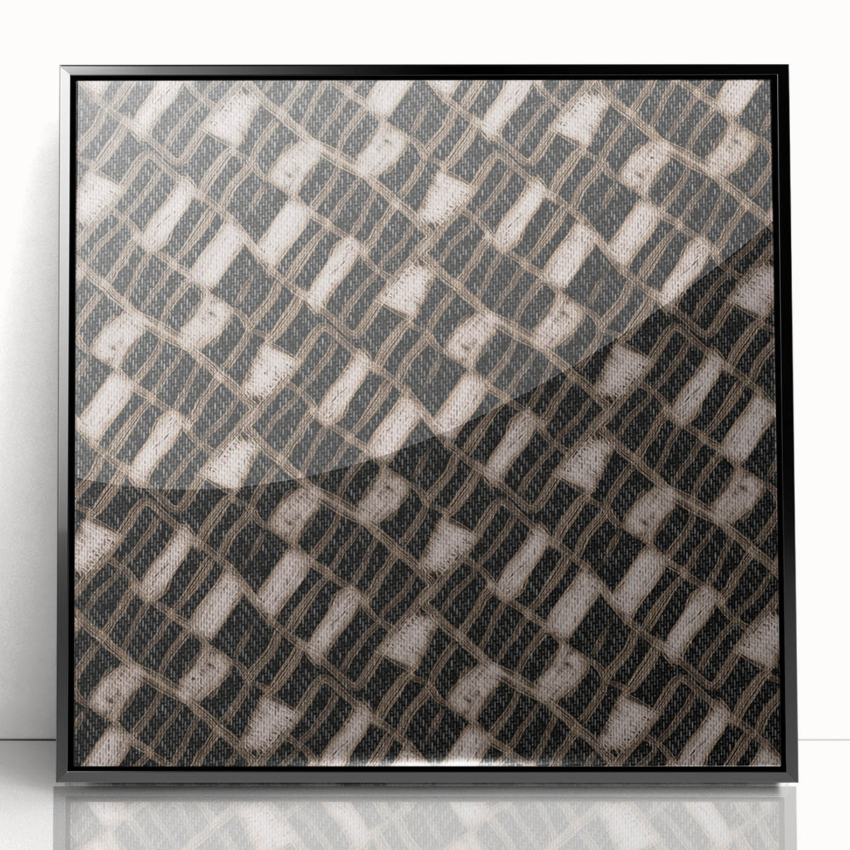 Minimalist Wall Decor – Geometric Earth Tone Abstract Art Print