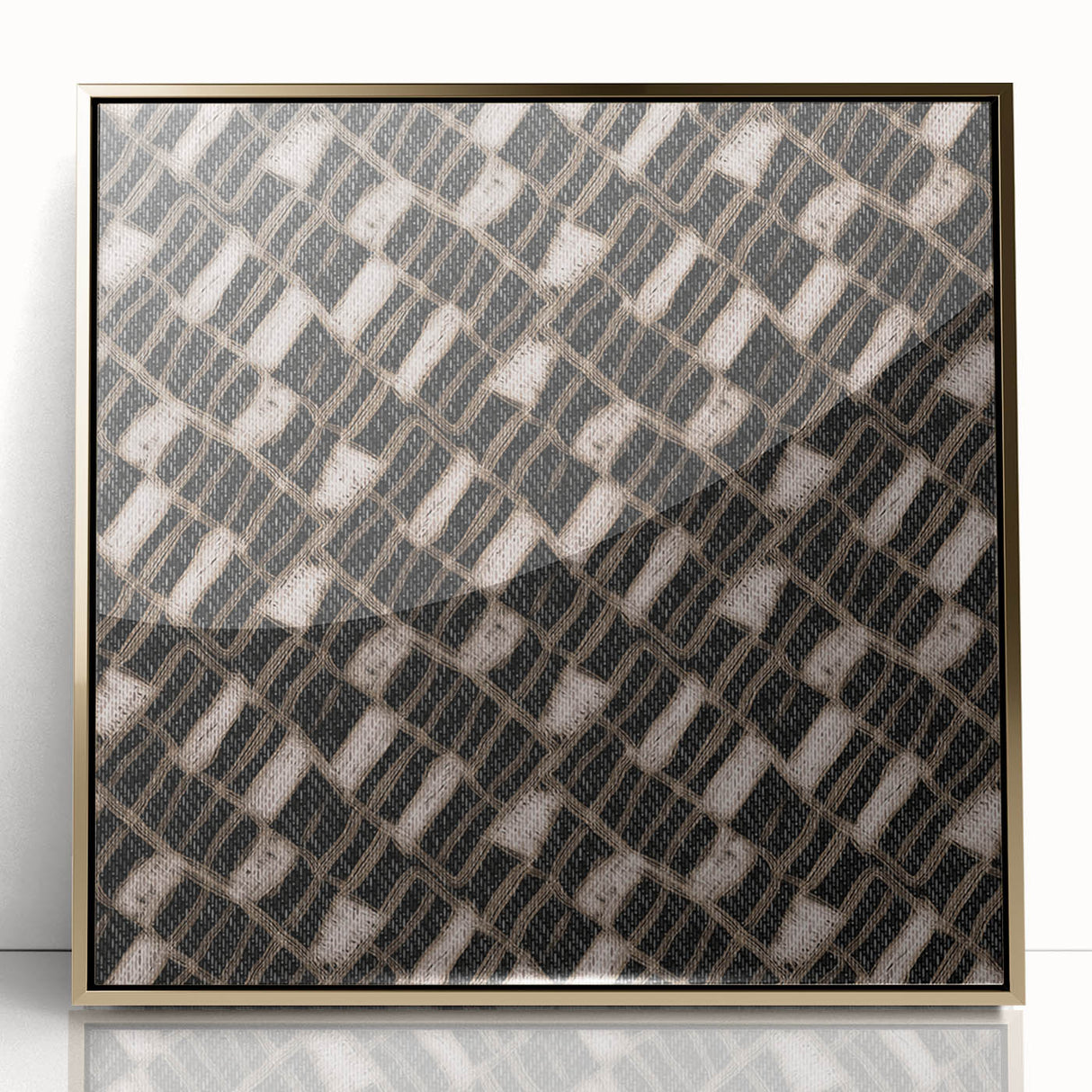 Minimalist Wall Decor – Geometric Earth Tone Abstract Art Print