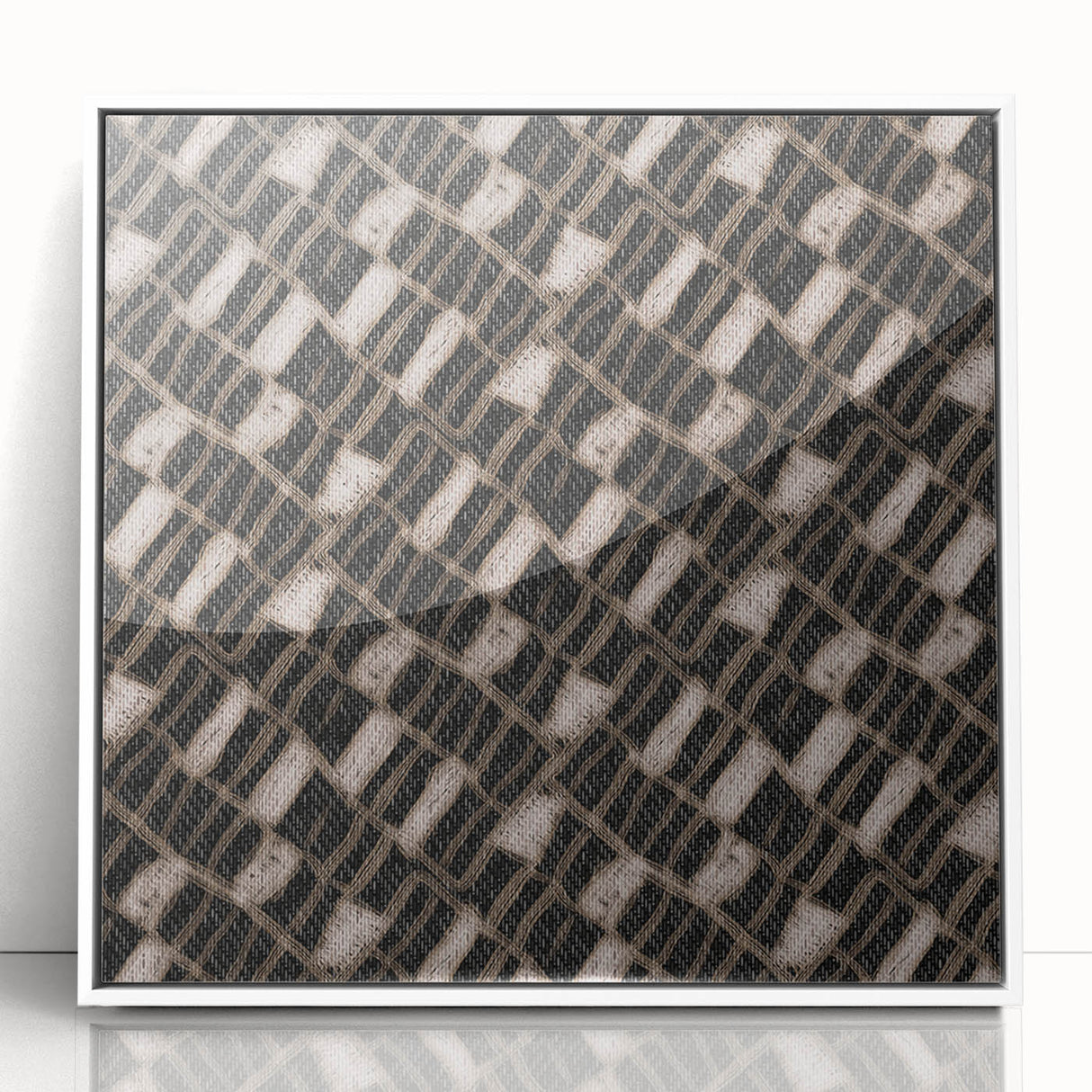 Minimalist Wall Decor – Geometric Earth Tone Abstract Art Print