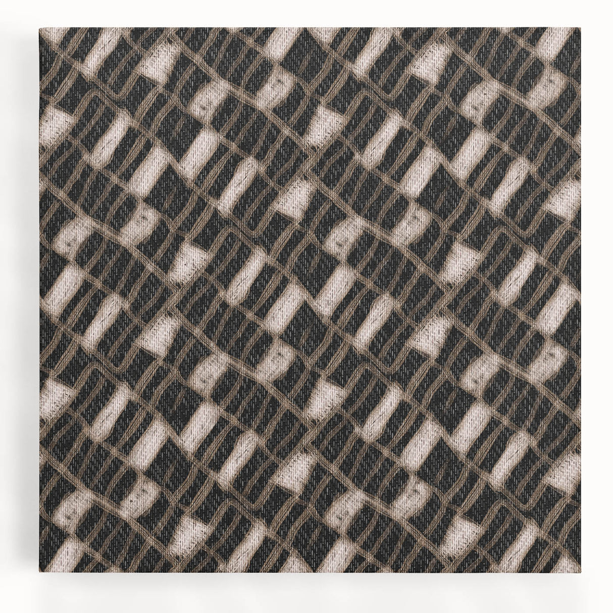 Minimalist Wall Decor – Geometric Earth Tone Abstract Art Print