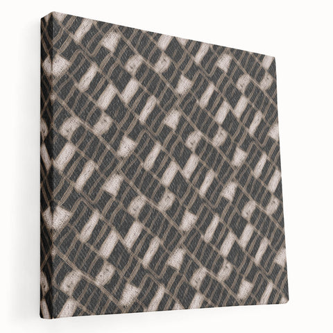 Minimalist Wall Decor – Geometric Earth Tone Abstract Art Print