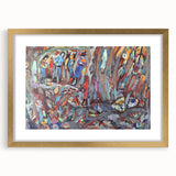 Large Abstract Wall Art – Bold Expressionist Modern Painting