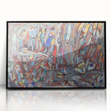Large Abstract Wall Art – Bold Expressionist Modern Painting