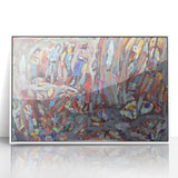 Large Abstract Wall Art – Bold Expressionist Modern Painting