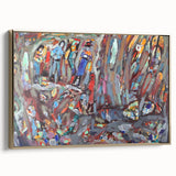 Large Abstract Wall Art – Bold Expressionist Modern Painting