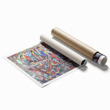 Large Abstract Wall Art – Bold Expressionist Modern Painting