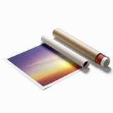 Serene Sunset Wall Art – Golden Horizon & Vibrant Sky