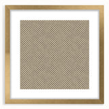 Contemporary Framed Abstract Art – Olive Green Minimalist Pattern