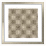 Contemporary Framed Abstract Art – Olive Green Minimalist Pattern