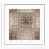 Contemporary Framed Abstract Art – Olive Green Minimalist Pattern