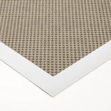 Contemporary Framed Abstract Art – Olive Green Minimalist Pattern