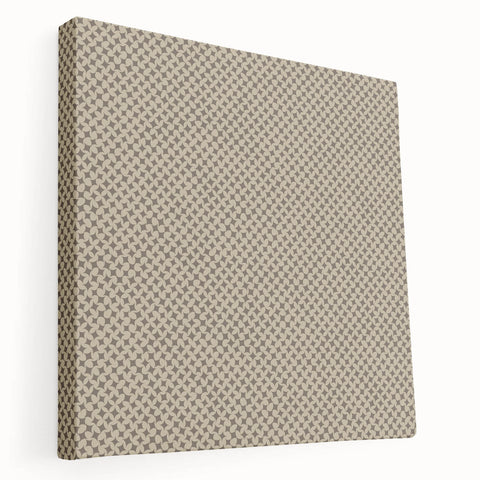 Contemporary Framed Abstract Art – Olive Green Minimalist Pattern