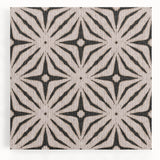 Earthen Harmony Abstracts - Neutral Star Pattern Abstract Wall Art
