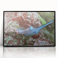 Blue Parrot in Hydrangeas - Fine Art Photography Canvas Prints