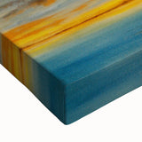 Abstract Minimalist Landscape Painting – Serene Ocean Sunset Print