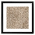 Large Abstract Wall Decor – Neutral Dot Texture on Earthy Brown Base