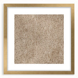 Large Abstract Wall Decor – Neutral Dot Texture on Earthy Brown Base