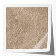 Large Abstract Wall Decor – Neutral Dot Texture on Earthy Brown Base