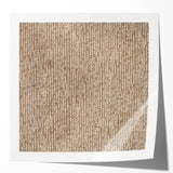 Large Abstract Wall Decor – Neutral Dot Texture on Earthy Brown Base
