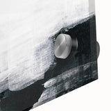 Earthen Harmony Abstracts - Black and White Wall Art