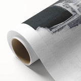 Earthen Harmony Abstracts - Black and White Wall Art