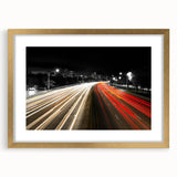 Fine Art Photography Wall Art – Urban Light Trail Motion