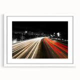 Fine Art Photography Wall Art – Urban Light Trail Motion