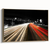 Fine Art Photography Wall Art – Urban Light Trail Motion