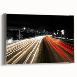 Fine Art Photography Wall Art – Urban Light Trail Motion