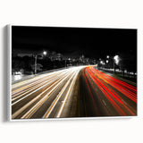 Fine Art Photography Wall Art – Urban Light Trail Motion