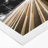 Fine Art Photography Wall Art – Urban Light Trail Motion