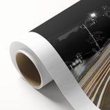 Fine Art Photography Wall Art – Urban Light Trail Motion