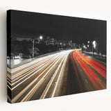 Fine Art Photography Wall Art – Urban Light Trail Motion