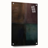 Contemporary Abstract Art – Dark Tones Moody Modern Wall Art