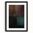 Contemporary Abstract Art – Dark Tones Moody Modern Wall Art