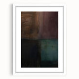 Contemporary Abstract Art – Dark Tones Moody Modern Wall Art