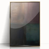 Contemporary Abstract Art – Dark Tones Moody Modern Wall Art