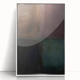 Contemporary Abstract Art – Dark Tones Moody Modern Wall Art