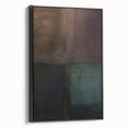 Contemporary Abstract Art – Dark Tones Moody Modern Wall Art