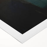 Contemporary Abstract Art – Dark Tones Moody Modern Wall Art