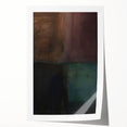 Contemporary Abstract Art – Dark Tones Moody Modern Wall Art
