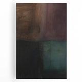 Contemporary Abstract Art – Dark Tones Moody Modern Wall Art