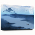 Tranquil Nature Canvas Prints – Misty Mountain Lake Scene
