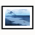 Tranquil Nature Canvas Prints – Misty Mountain Lake Scene
